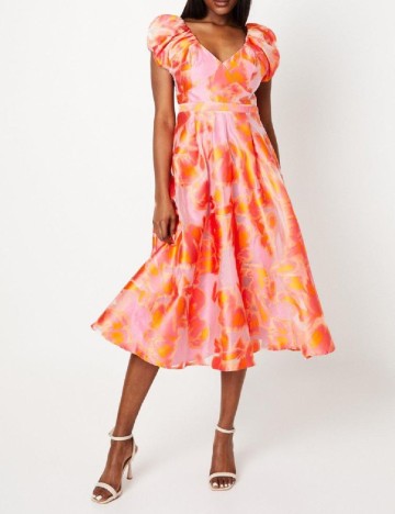 Rochie medie Coast, roz