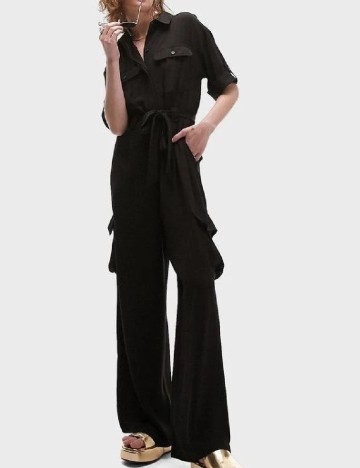 Salopeta Top Shop, negru