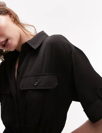 Salopeta Top Shop, negru