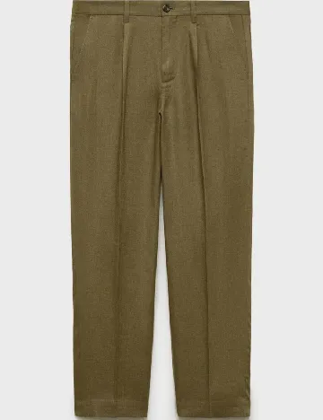 Pantaloni Mango, verde