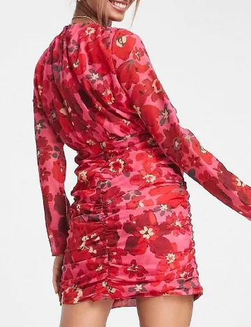 Rochie scurta Hope & Ivy, roz