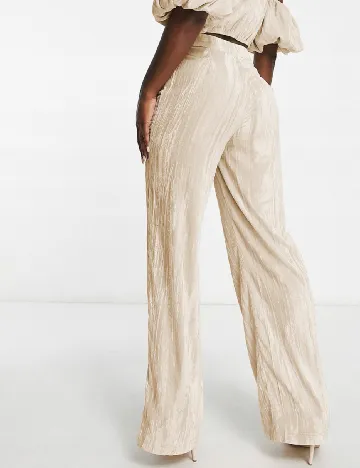 Pantaloni IN THE STYLE, crem