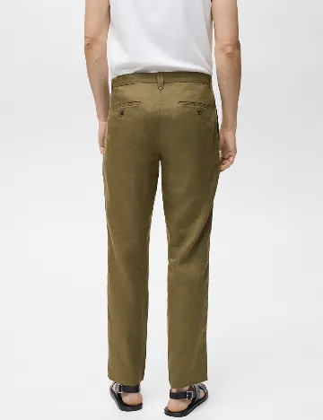 Pantaloni Mango, verde