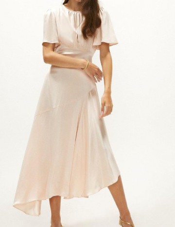 Rochie medie Coast, crem