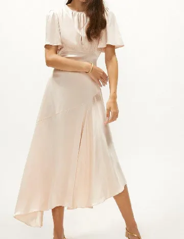 Rochie medie Coast, crem