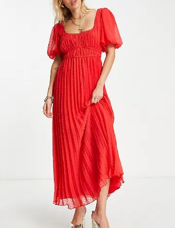Rochie lunga ASOS, rosu