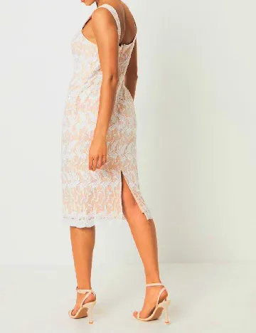 Rochie medie Coast, crem