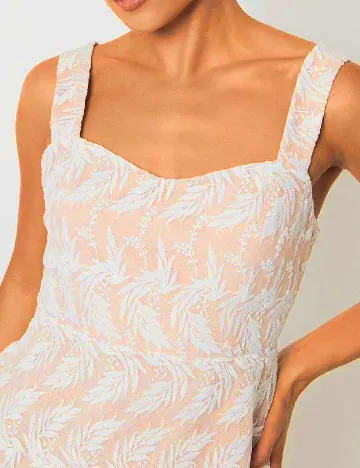 Rochie medie Coast, crem