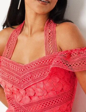 Rochie medie Coast, roz