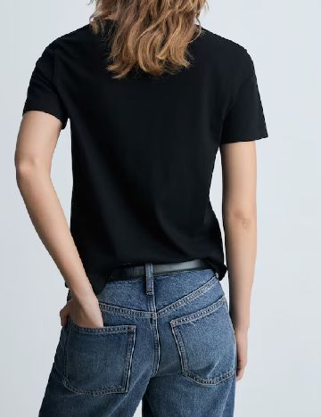 Tricou Mango, negru