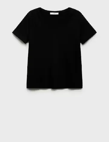Tricou Mango, negru