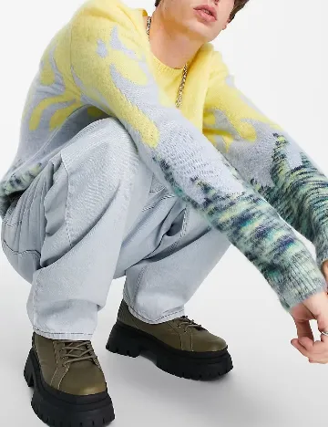 Pulover ASOS, galben