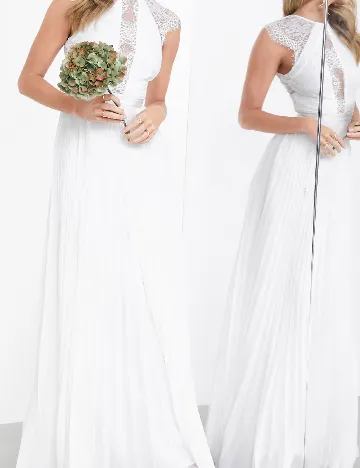 Rochie lunga ASOS, alb
