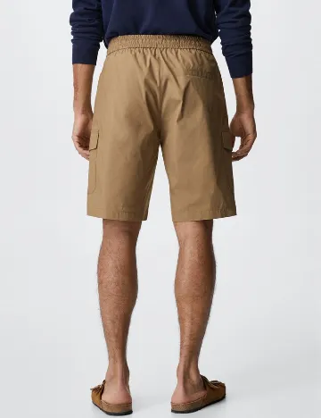 Pantaloni scurti Mango, maro