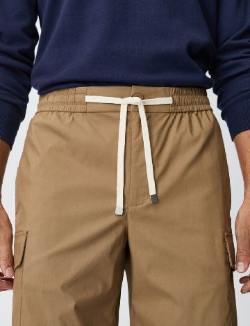 Pantaloni scurti Mango, maro