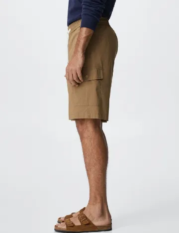Pantaloni scurti Mango, maro