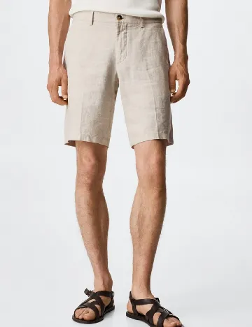 Pantaloni scurti Mango, bej