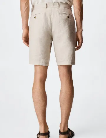 Pantaloni scurti Mango, bej