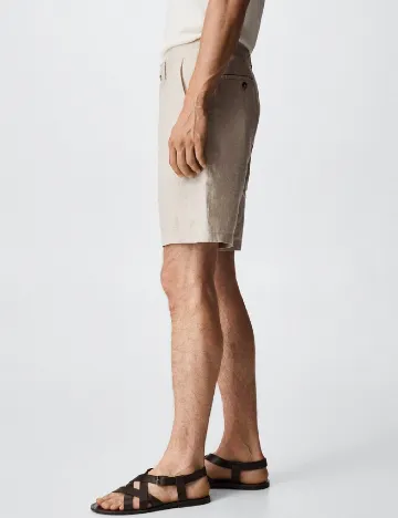 Pantaloni scurti Mango, bej