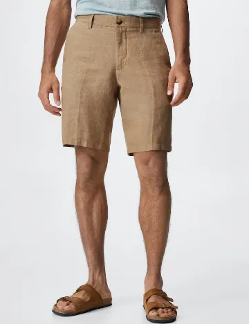 Pantaloni scurti Mango, maro