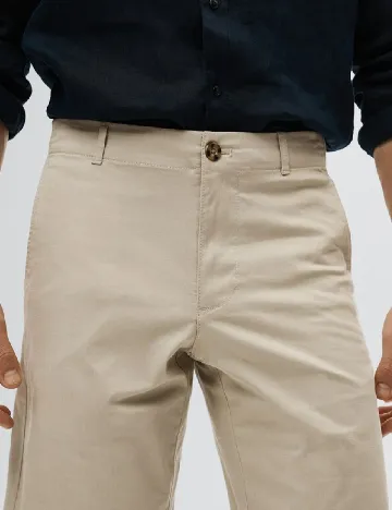 Pantaloni scurti Mango, bej