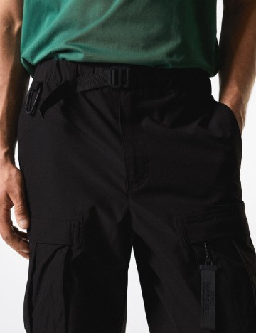 Pantaloni scurti Mango, negru