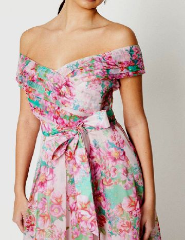 Rochie medie Coast, floral print