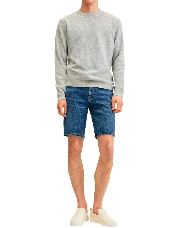 Pantaloni scurti Mango, albastru