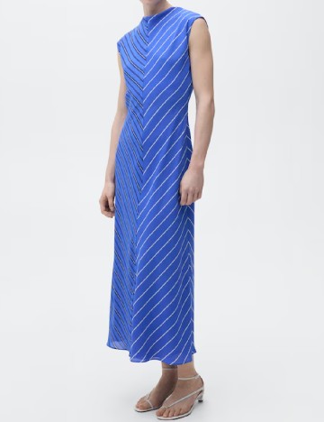 Rochie lunga Mango, albastru