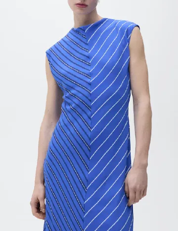 Rochie lunga Mango, albastru