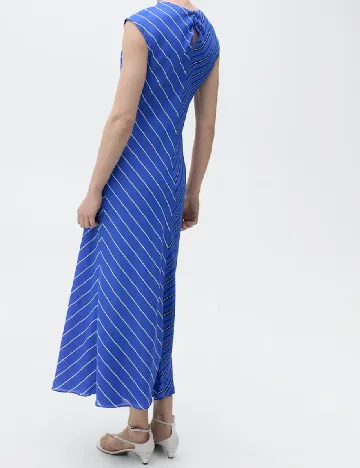 Rochie lunga Mango, albastru