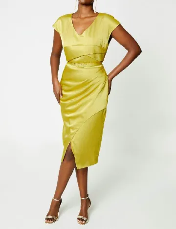 Rochie medie Coast, verde