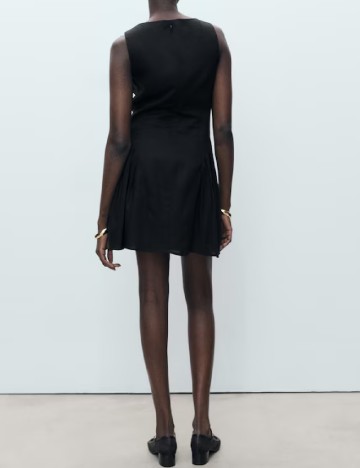 Rochie scurta Mango, negru
