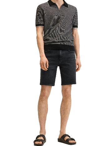 Pantaloni scurti Mango, negru