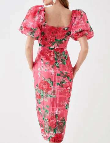 Rochie medie Coast, roz
