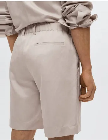 Pantaloni scurti Mango, bej