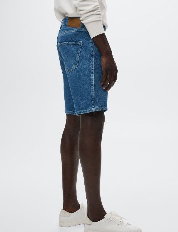 Pantaloni scurti Mango, albastru