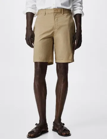 Pantaloni scurti Mango, maro