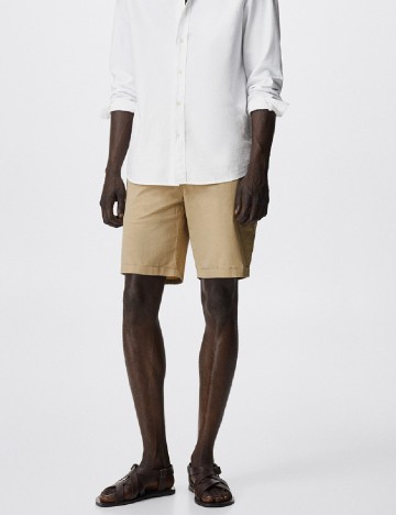 Pantaloni scurti Mango, maro