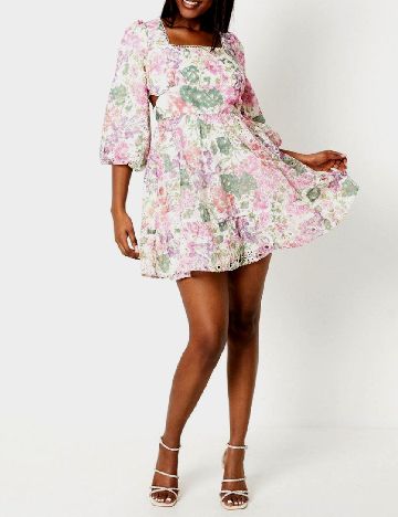 Rochie scurta Coast, floral print