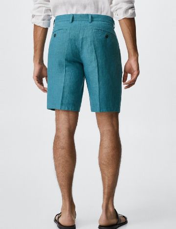 Pantaloni scurti Mango, albastru