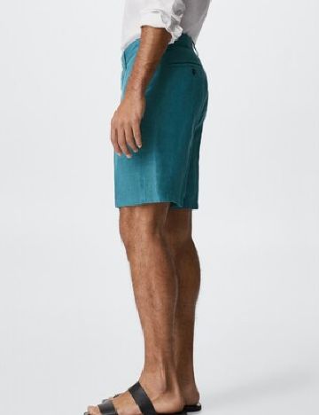 Pantaloni scurti Mango, albastru