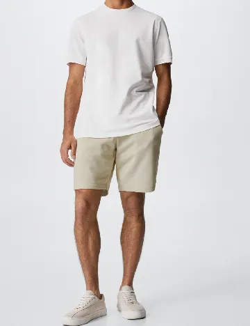 Pantaloni scurti Mango, bej