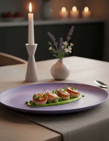 Farfurie de plastic, mov Mov