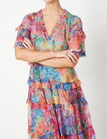 Rochie medie Coast, mix culori