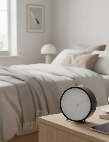 Ceas Anchor, negru Negru