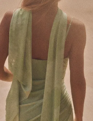 Rochie lunga Zara, verde