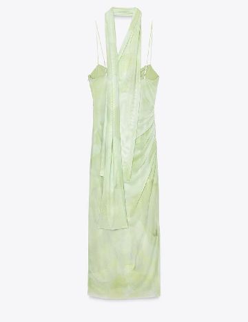 Rochie lunga Zara, verde