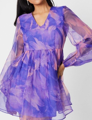 Rochie scurta Coast, mov