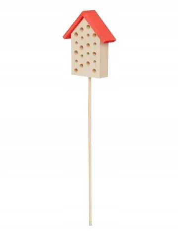 Casa pentru insecte Home Accents, rosu/bej